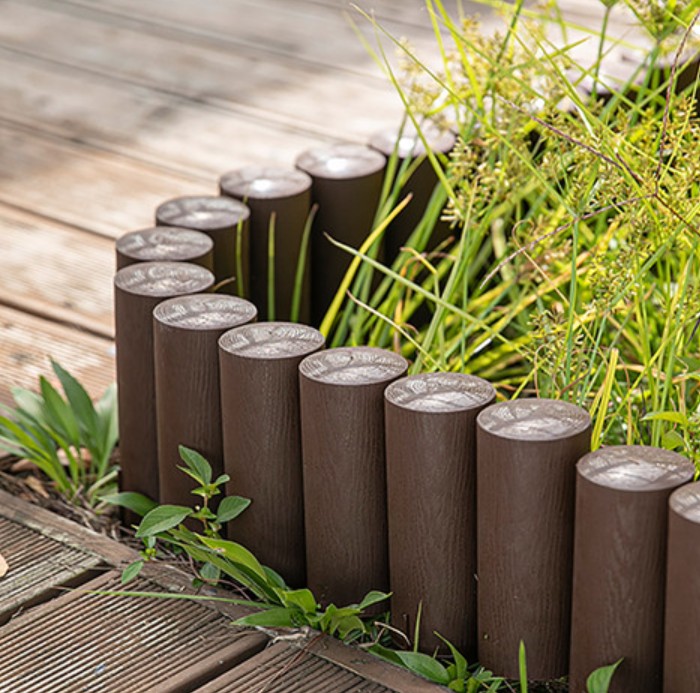 셀파스트 Cellfast  탄성강화프라스틱 화단경계단(화단목)/정원 화단말뚝형/누구나설치가능 /2.3m(23cmx10개)